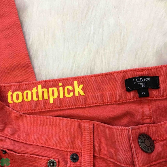J. Crew Toothpick Skinny Jeans Size 25 - Picture 2 of 9